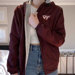 Virginia Tech Hokies rain jacket